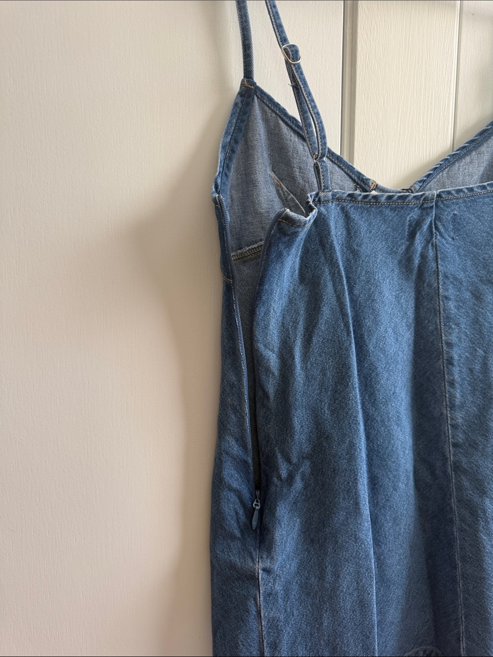 Denim mini dress - Picture 5 of 7